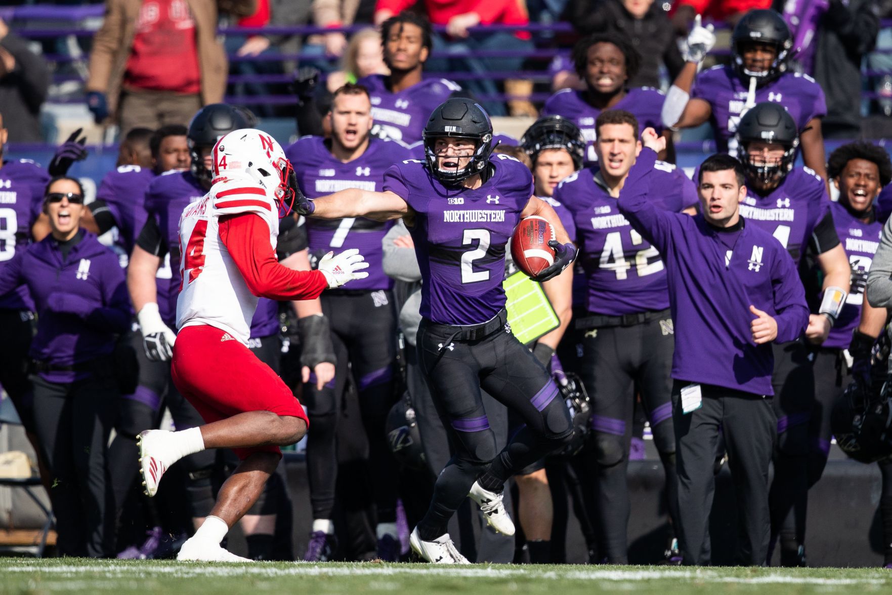 2018: Northwestern 34, Nebraska 31, OT